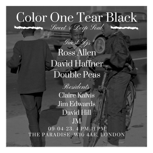 Color One Tear Black Easter Special 2023 - Ross Allen