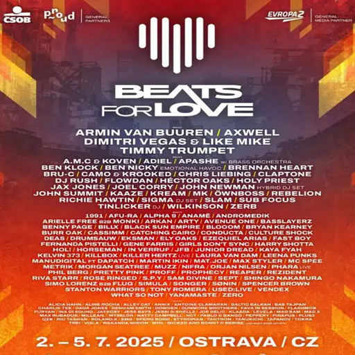 DJ Rush at Beats For Love festival (Ostrava- Czech Republic) - 3 July 2025