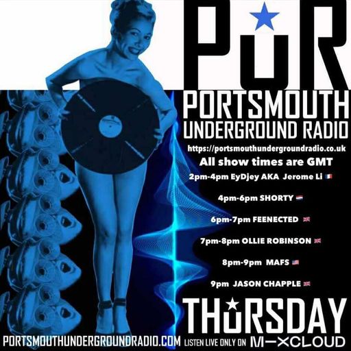 live Minimal Progressive Deep-Tech by Eydjey at work for Portsmouth Underground Radio 04.12.2025