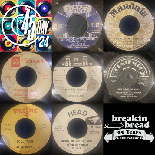 45 minutes of OG Funk 45s for 45 Day 2024 - DJ Skeg