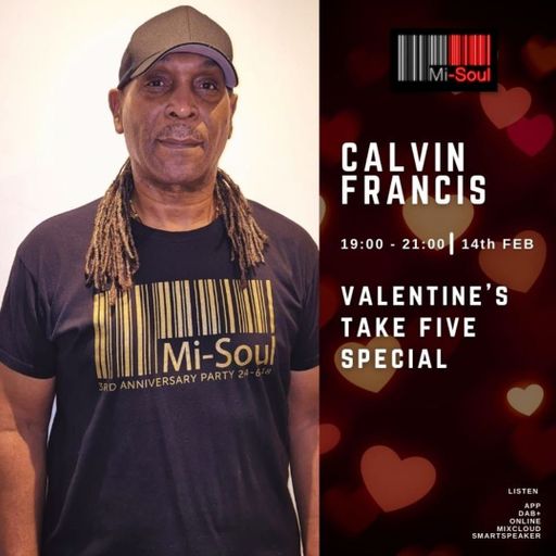 Valentine's Take Five Special / Mi-Soul Radio / Fri 7pm - 9pm / 14-02-2025