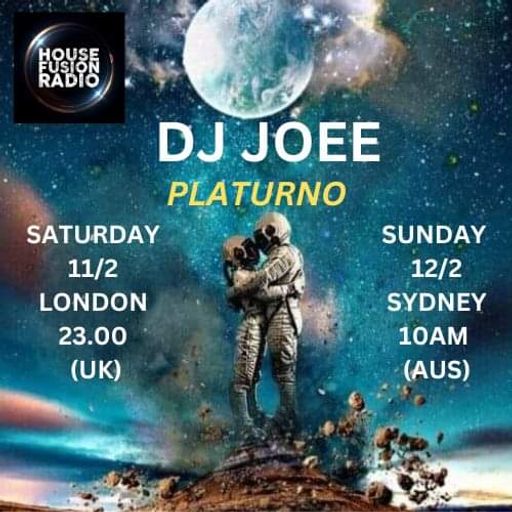 DJ JOEE - " PLATURNO " - HOUSE FUSION RADIO UK - SHOW # 87