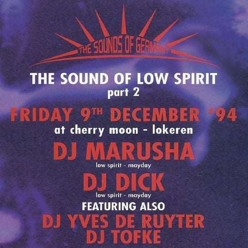 Marusha at "The Sound Of Low Spirit" at Cherry Moon (Lokeren - Belgium) - 9 December 1994