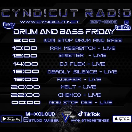 Dj-Sinister - Live On Cyndicut Radio - 02-02-2024