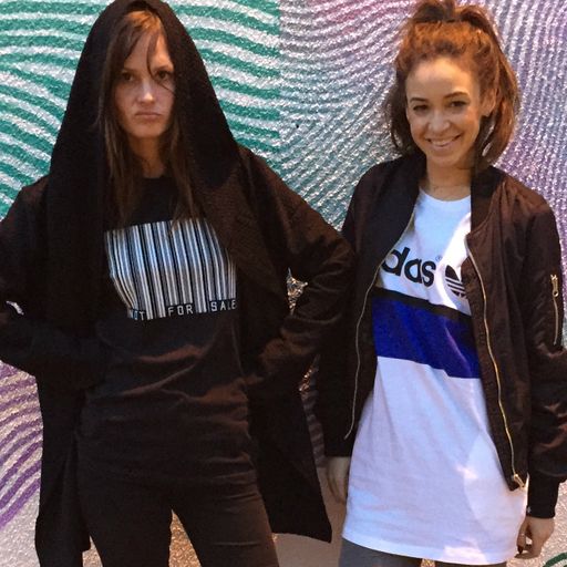 Charlotte de Carle with Danielle Peazer