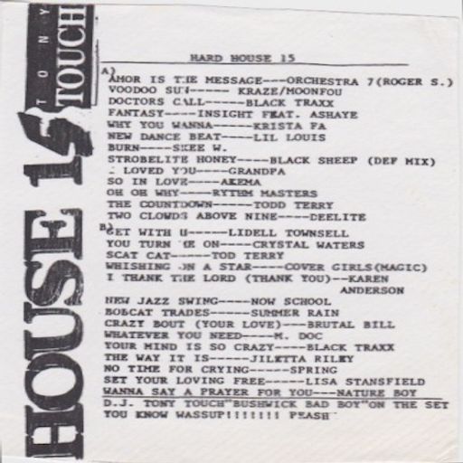 Tony Touch - House #15 (1992)