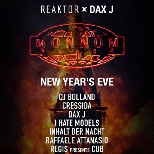 Regis LIVE at "Monnom Black NYE" @ Elementenstraat (Amsterdam - NL) - 31 December 2018