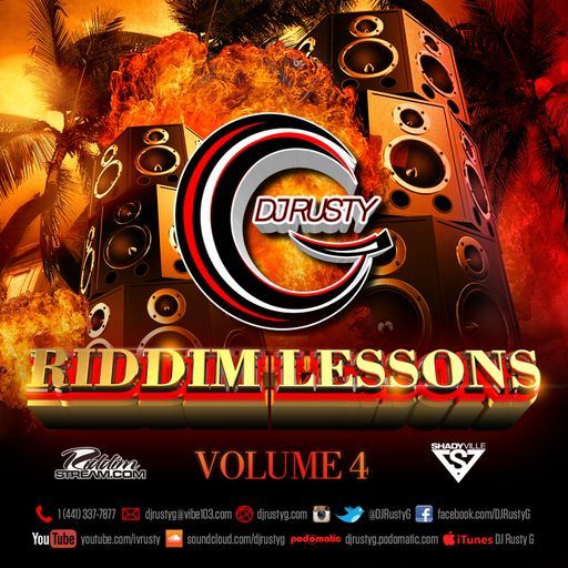 DJ Rusty G - Riddim Lessons 4 (90's Dancehall Radio Show 2016)