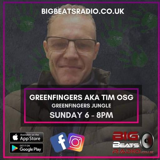 Big Beats Radio Live! With Greenfingers AKA Tim Gardener