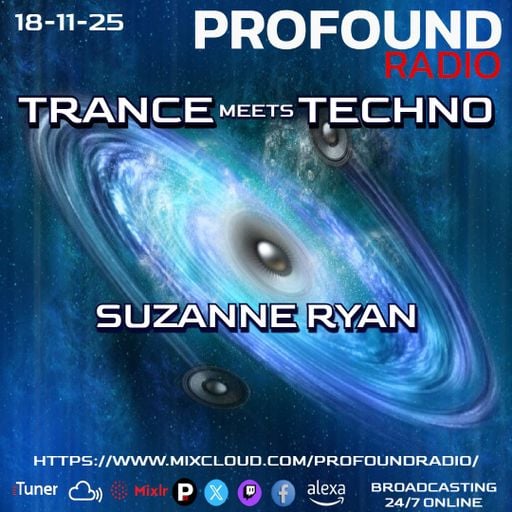 "OBSIDIAN PATH" PROFOUND RADIO STATION SESSION TRANCE MEETS TECHNO 11/18/2025 SET# 66