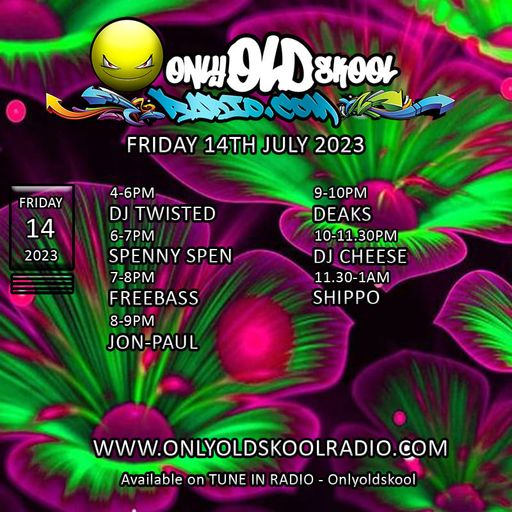 Jon-Paul - oldskool Education Show - 14/07/23 - only oldskool radio