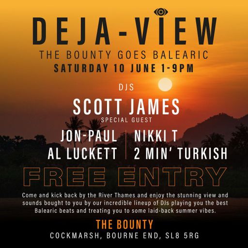 2 Minutes Turkish  live at Deja-View - The Bounty Goes Balearic
