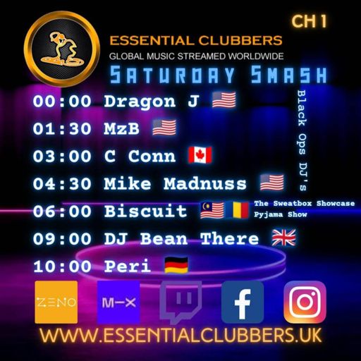Biscuit-Saturday Pajama Show-Live on Essential Clubbers Radio- 11.03.2023