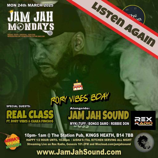 Jam Jah Mondays Live from the Station, KH