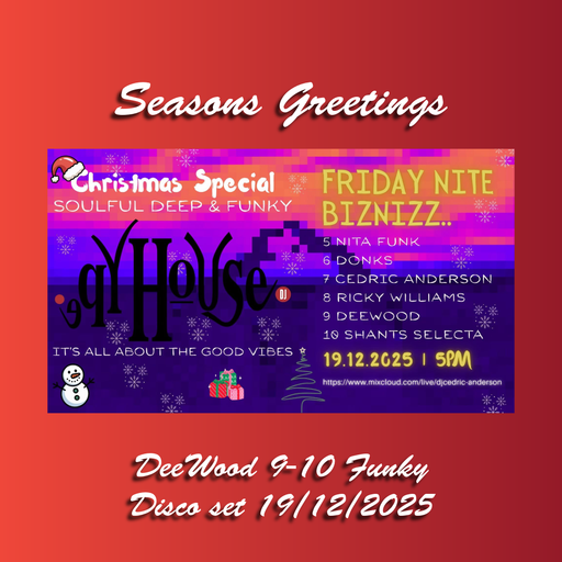 HypeHouse Friday Night BIZNIZZ- DeeWood Funky Disco Set 19/12/2025