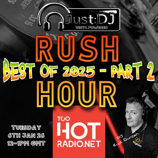 Just:DJ Rush Hour | Part 2 - Best Of House 2025 - 06/01/2026
