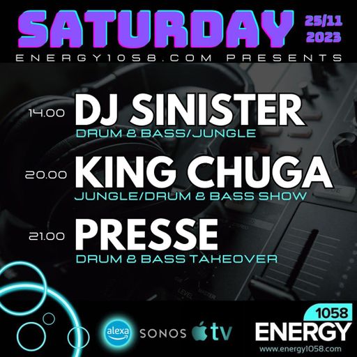 Dj-Sinister - Live On Energy1058 - 25-11-2023