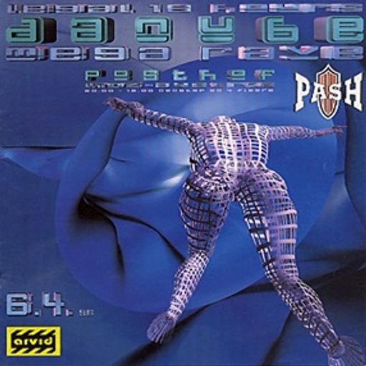 Slack Hippy & Robert Hood & Ian Pooley LIVE at Danube Mega Rave (Linz-Austria) - 6 April 1996