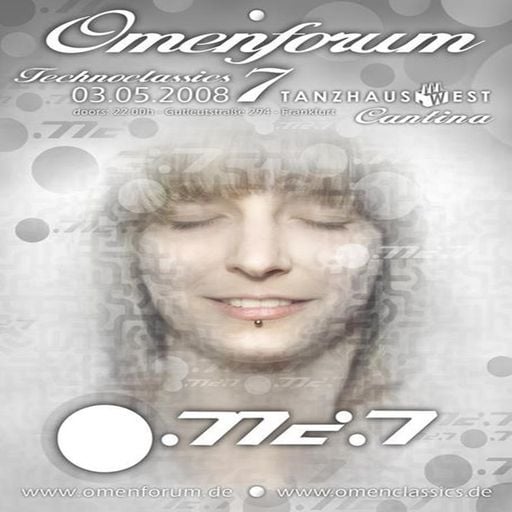 D.Diggler at "Omen Technoclassics VII" @ Tanzhaus West (Frankfurt-Germany) - 3 May 2008