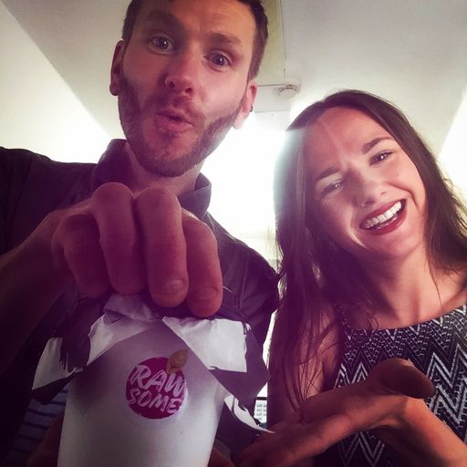 Grace Forell with Rawsome Hackney