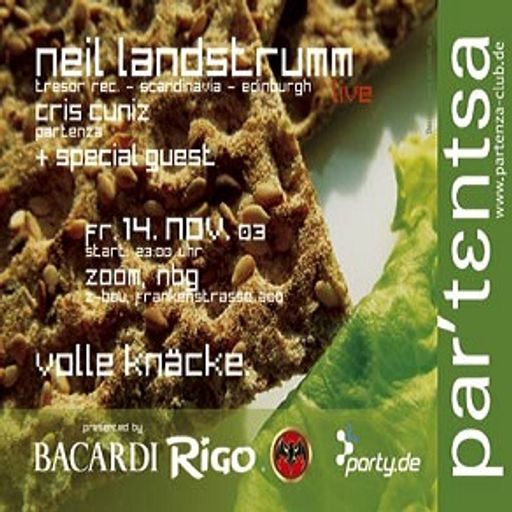 Neil Landstrumm LIVE at "Partenza" @ ZOOM Club (Nürnberg - Germany) - 13 November 2003