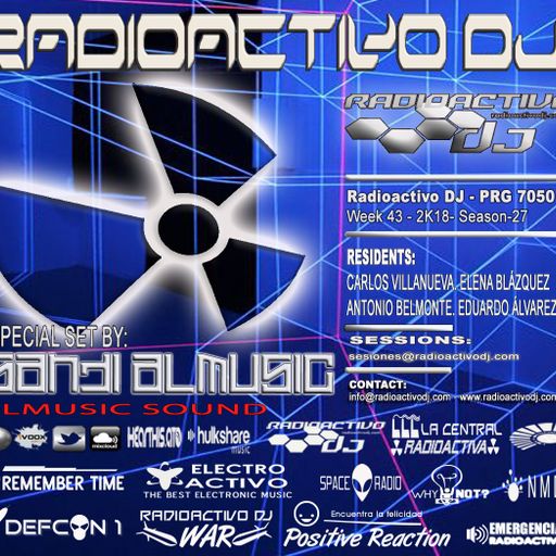 RADIOACTIVO DJ 43-2018 BY CARLOS VILLANUEVA