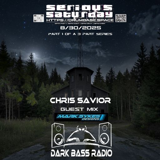 Dark Bass Radio - Chris Savior LIVE - Guest Mix Dark Sykes Session 1 083025