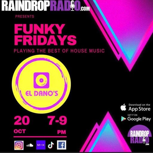 El Dano's - Funky Fridays - Raindrop Radio - 20-10-23 - mp3