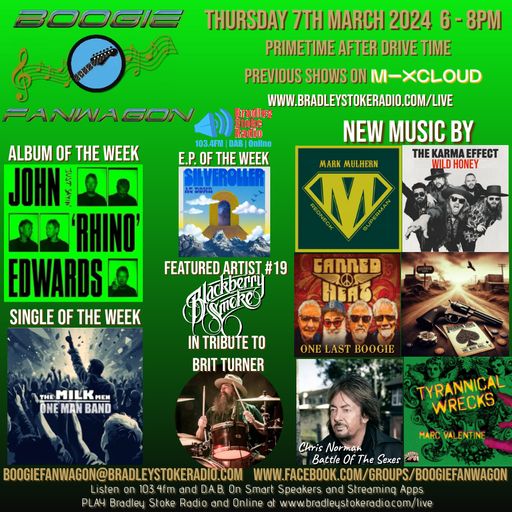 Boogie Fanwagon 7th March 2024