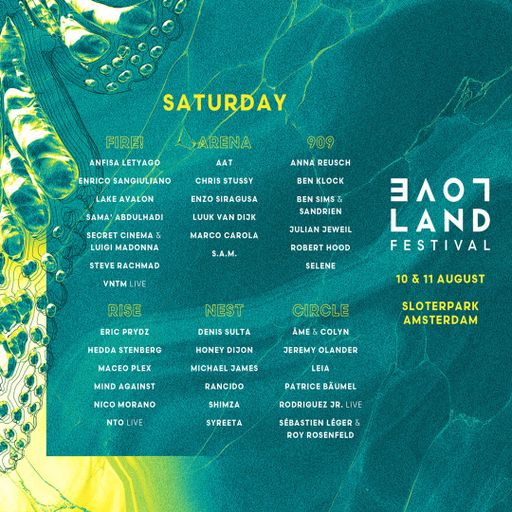 Ben Klock at Loveland Festival (Amsterdam - NL) - 10 August 2024
