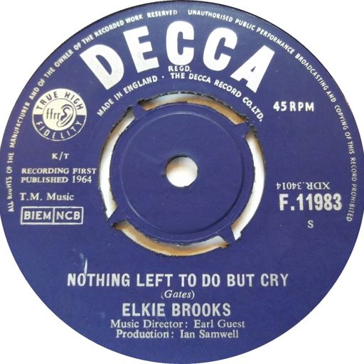 NOTHING LEFT TO DO BUT CRY