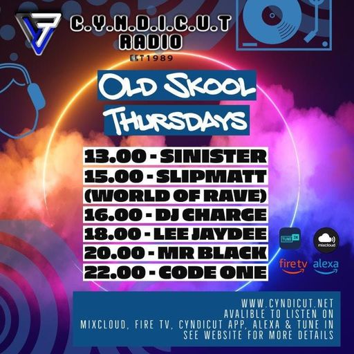 Dj-Sinister - Live On Cyndicut Radio - 26-10-2023