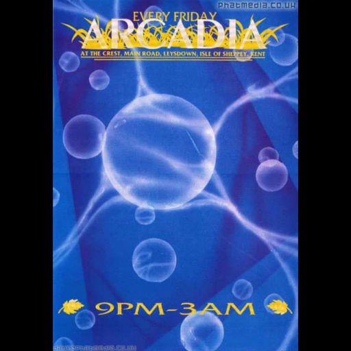 Kenny Ken w/ MC Fearless - Arcadia - The Crest, Isle of Sheppy - 14.7.93