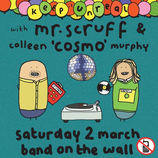 Mr. Scruff & Colleen ‘Cosmo’ Murphy - Keep It Unreal, Manchester, March 2019