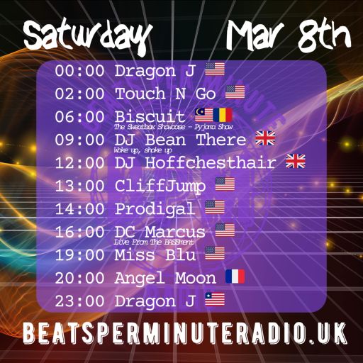 Biscuit-Saturday Pajama Show- The Classics Edition-Live on Beats Per Minute Radio 8.3.2025