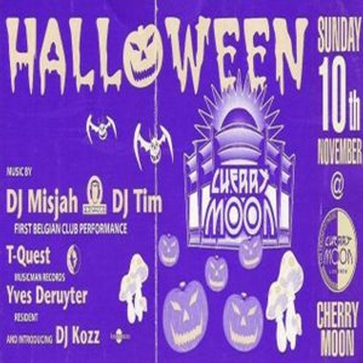 Yves De Ruyter & DJ Misjah at "Halloween" at Cherry Moon (Lokeren - Belgium) - 10 November 1996