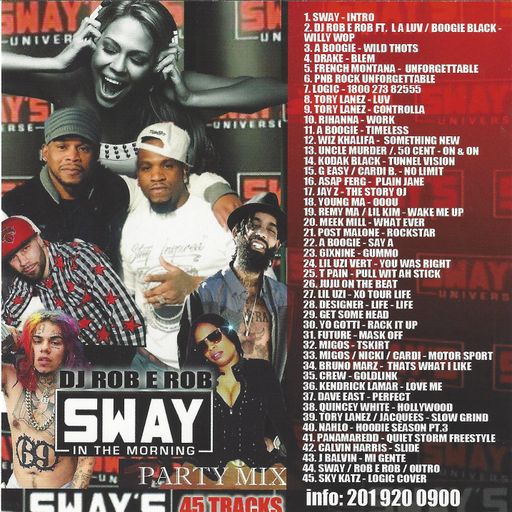 DJ Rob E Rob - Sway In The Morning Party Mix (2017)