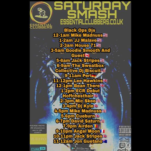 Biscuit- Saturday Pajama Show- Live on Essential Clubbers Radio-12.03.2022