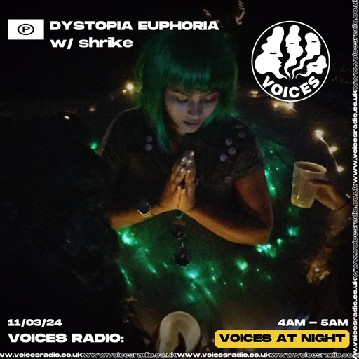 Dystopia Euphoria w/ Shrike - 11/03/24 - Voices Radio