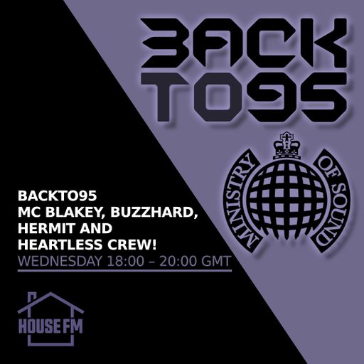 Backto95 - MC Blakey, Buzzhard, Hermit & Heartless Crew! 20 DEC 2023