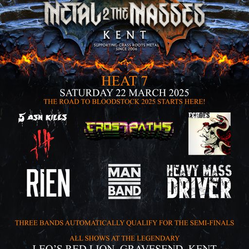 Headz Up 322. Kent UK M2TM Heat 7 Sp. 1st broadcast by Deal Radio (dealradio.co.uk) on 17/03/2025.