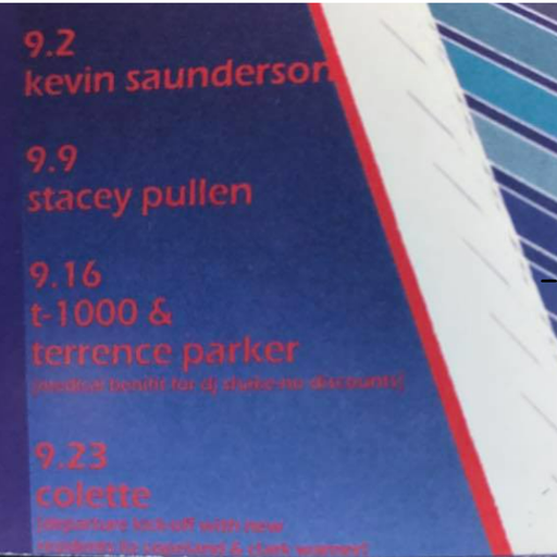 Terrence Parker & Alan Oldham (DJ T-1000) [4 hour set] at Motor (Detroit - USA) - 16 September 2000