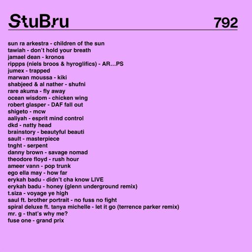 792 NEW JAMAEL DEAN | TAWIAH | RIPPPS | TNGHT | EGO ELLA MAY | DANNY BROWN | T.SIZA | OCEAN WISOM ..