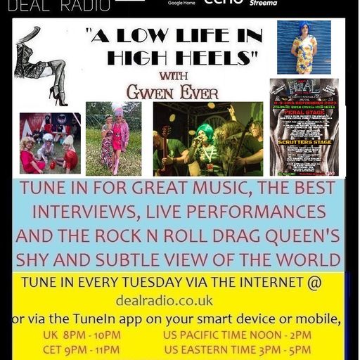 A LOW LIFE IN HIGH HEELS WITH GWEN EVER RADIO SHOW 2ND MAY 2023 EDITION