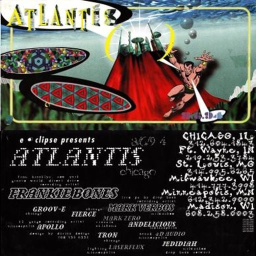 Mark Verbos LIVE at Atlantis (Chicago - USA) - 6 August 1994