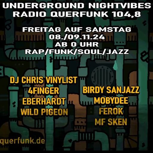 Underground Nightvibes 9. November 2024