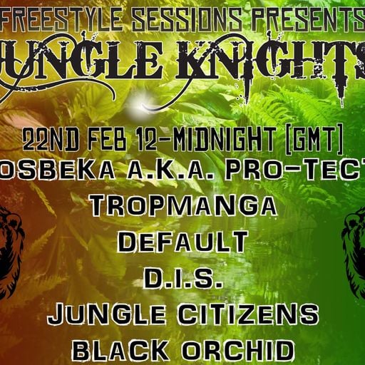 Freestyle Sessions Present's Jungle Knights v.09 - Tropmanga & meche 22nd february 2014