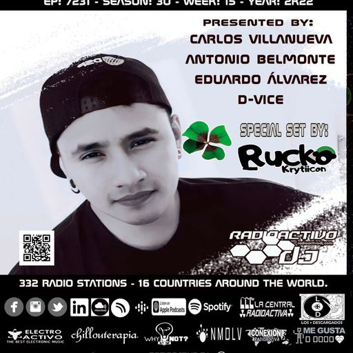 RADIOACTIVO DJ 15-2022 BY CARLOS VILLANUEVA, ANTONIO BELMONTE, EDUARDO ÁLVAREZ AND D-VICE