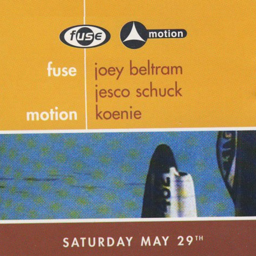 Joey Beltram at Fuse (Brussel - Belgium) - 29 May 1999