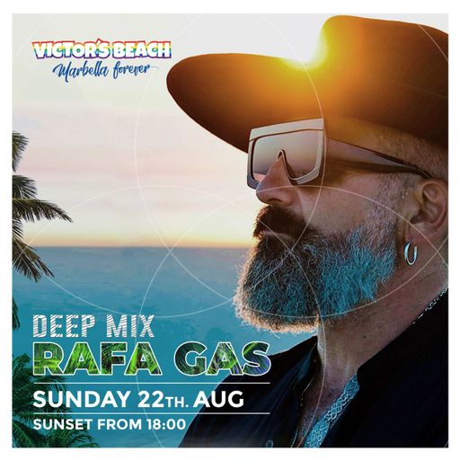 DEEP MIX ** BLUE ** VICTOR´S BEACH Marbella ** Recording August 2021 * Sunset Set *